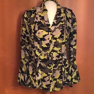 Beautiful camouflage blouse